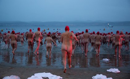 Dark Mofo Nude Solstice Swim - 2016 Dark Mofo Nude Solstice Swim - 2016